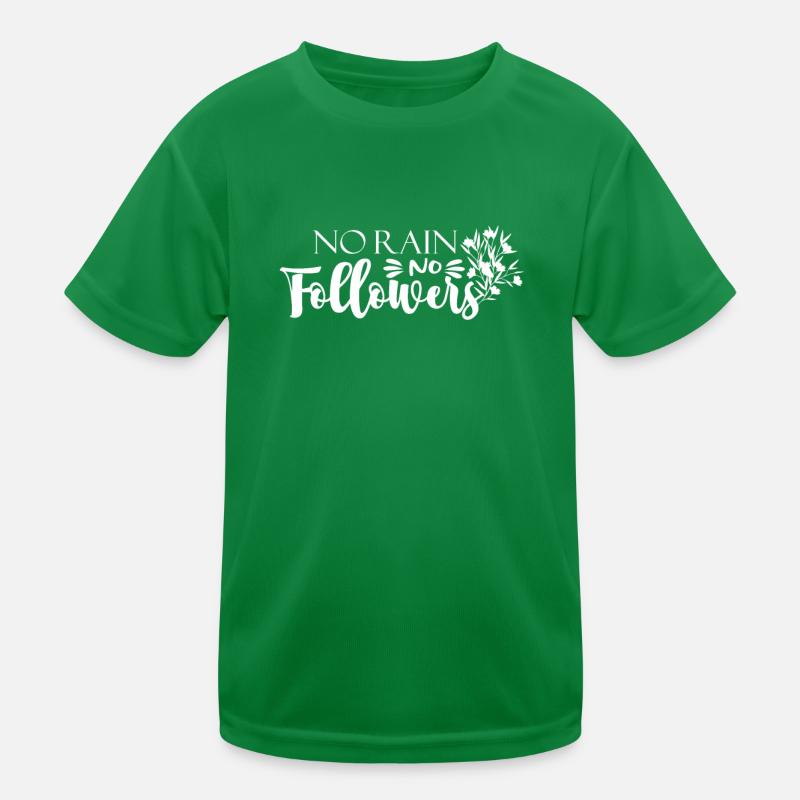 Wildblumen Kinder Funktions-T-Shirt