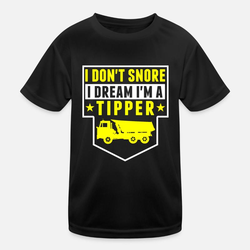 Ich Schnarche Nicht, Träume, Ich Bin Tipper Kinder Funktions-T-Shirt