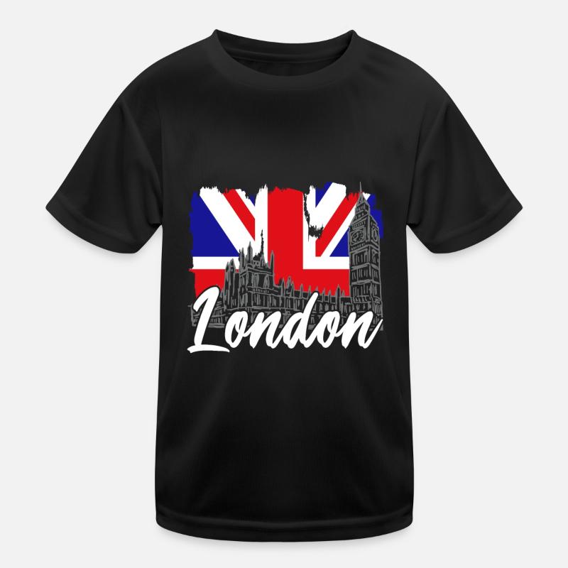 London Kinder Funktions-T-Shirt
