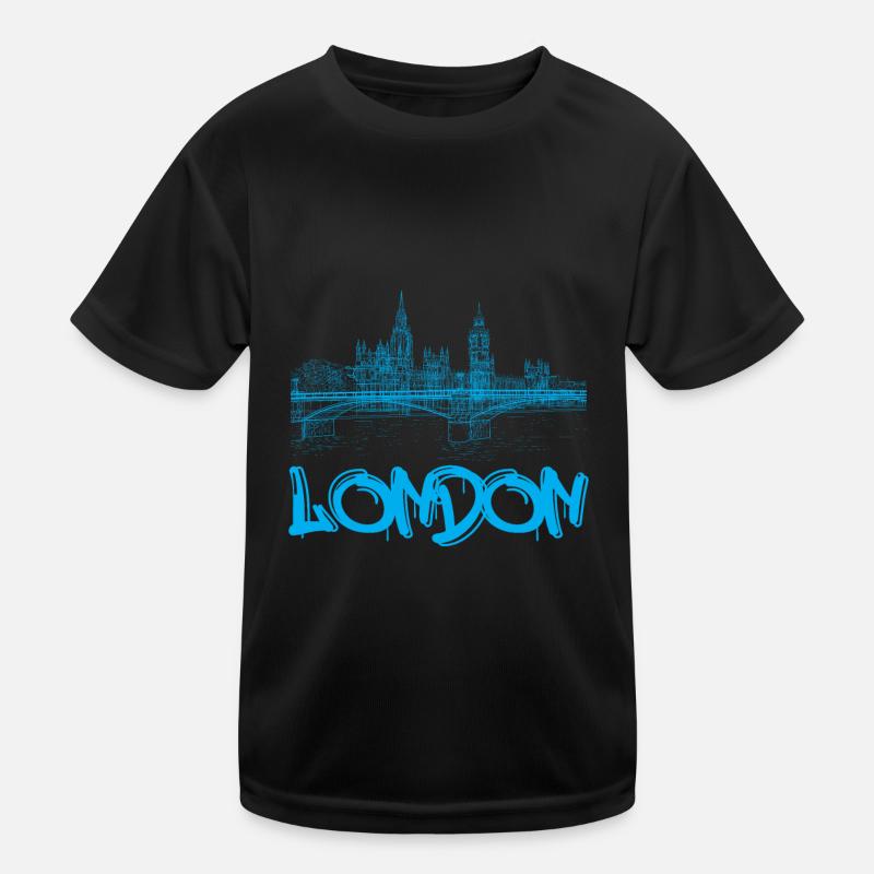 London Kinder Funktions-T-Shirt