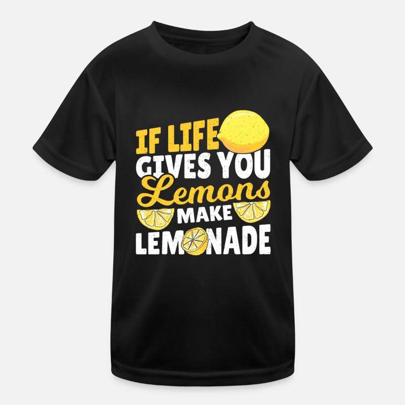 Der Boss Des Limonadenstandes Kümmert Sich Darum Kinder Funktions-T-Shirt
