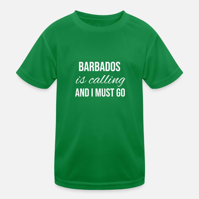 Barbados Kids Functional T-Shirt