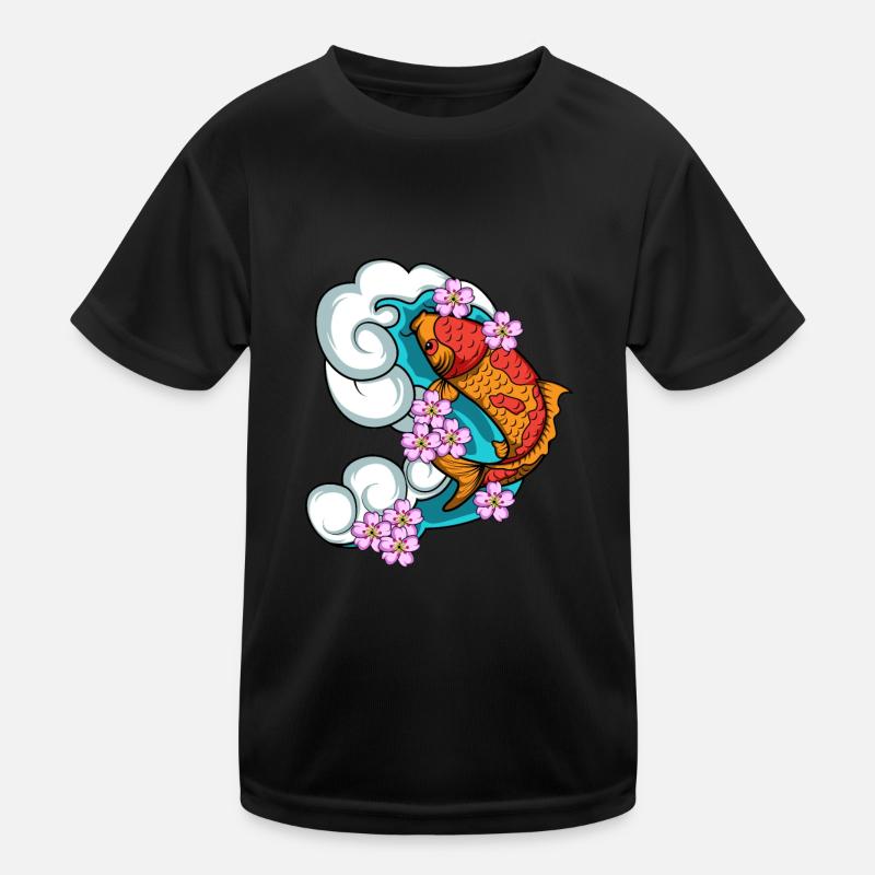 Kirschblüte Aquarist Gift Kinder Funktions-T-Shirt