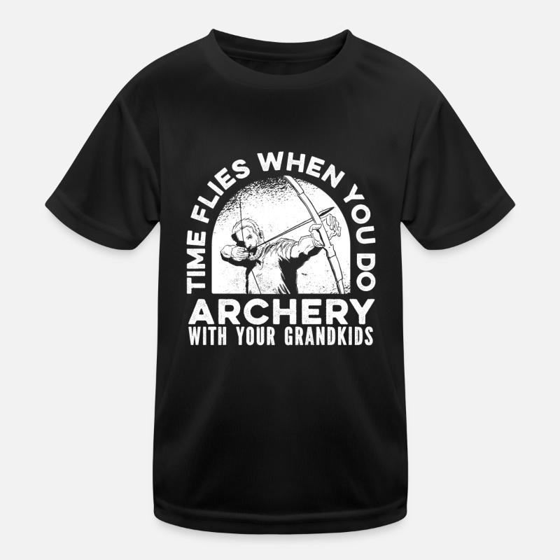 Tir à l’arc Flèche Tir à l’arc Tir à l’arc T-shirt sport Enfant