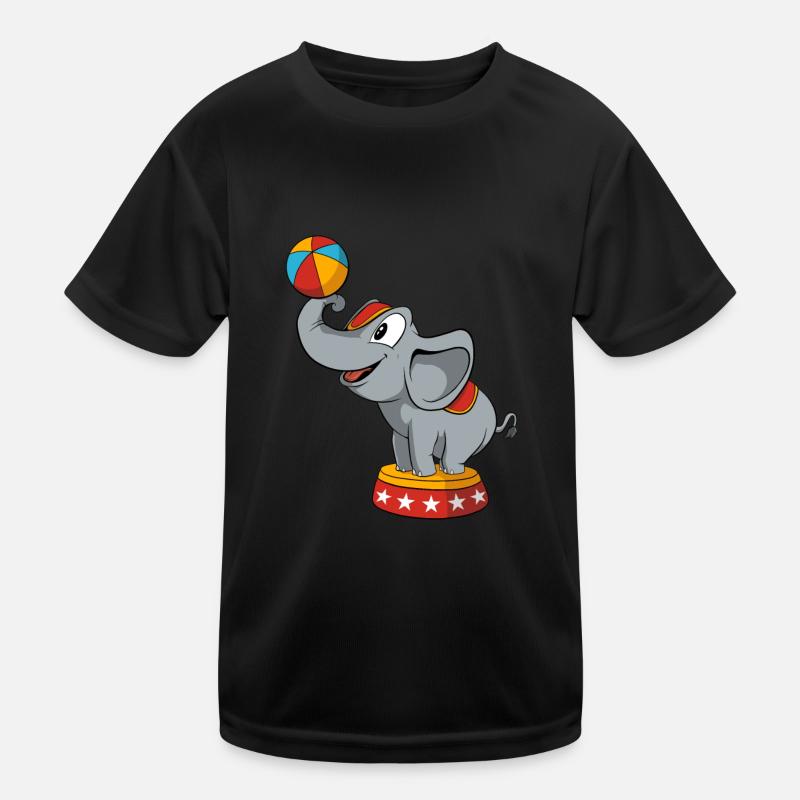 Éléphant de cirque T-shirt sport Enfant