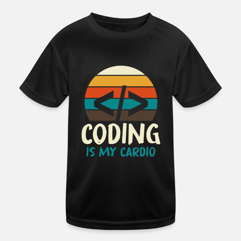 Programmierer Geek Computer Programmierung Coder L Kinder Funktions-T-Shirt