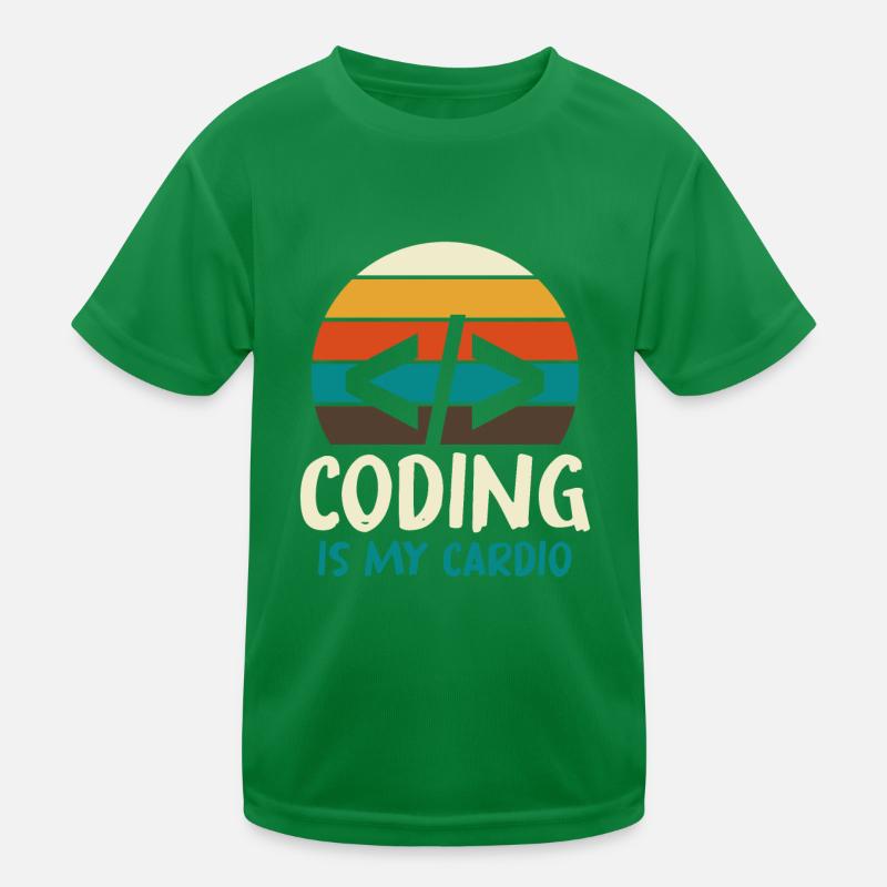 Programmierer Geek Computer Programmierung Coder L Kinder Funktions-T-Shirt