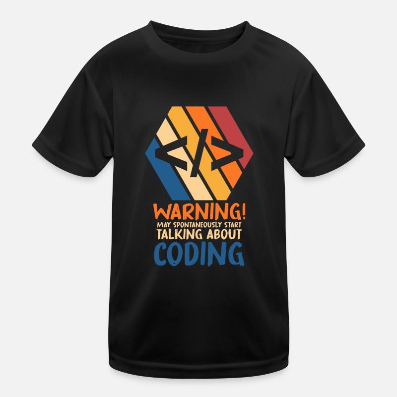 Programmer Geek Computer Programming Coder L Kids Functional T-Shirt