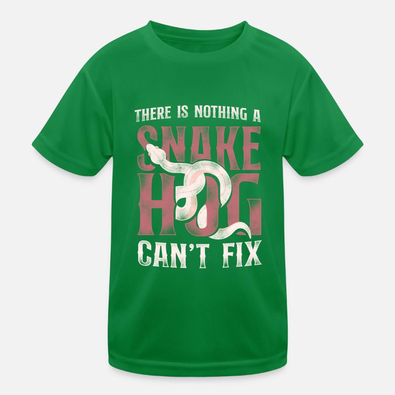 Snake Serpent Vintage There Is Kinder Funktions-T-Shirt