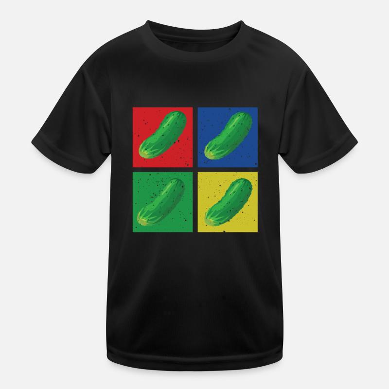 Gurken Kinder Funktions-T-Shirt
