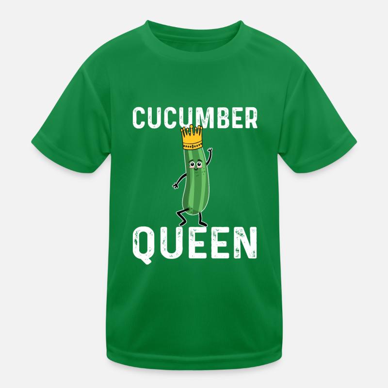 Gurken Königin Kinder Funktions-T-Shirt