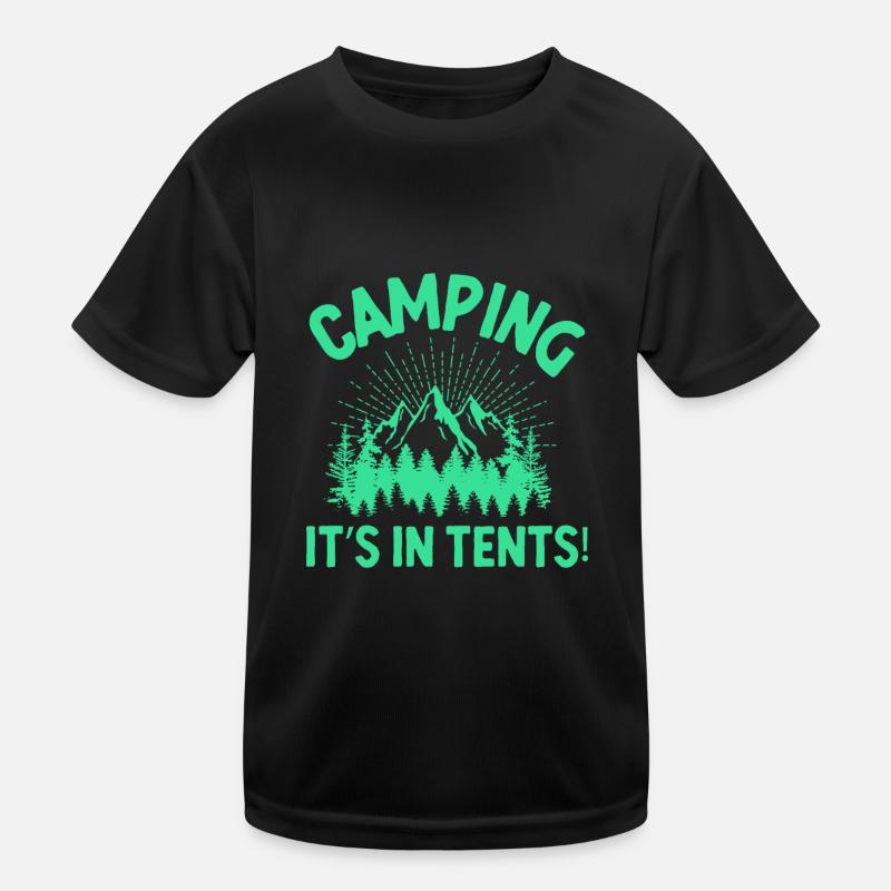 Camping Ses Tentes T-shirt sport Enfant