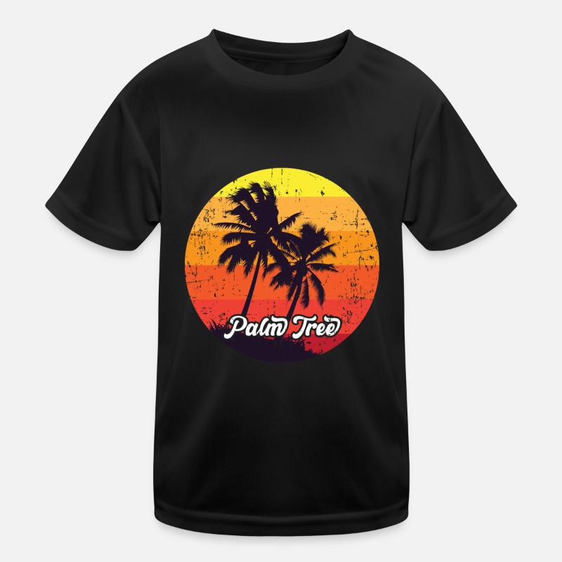 Palm trees Kids Functional T-Shirt