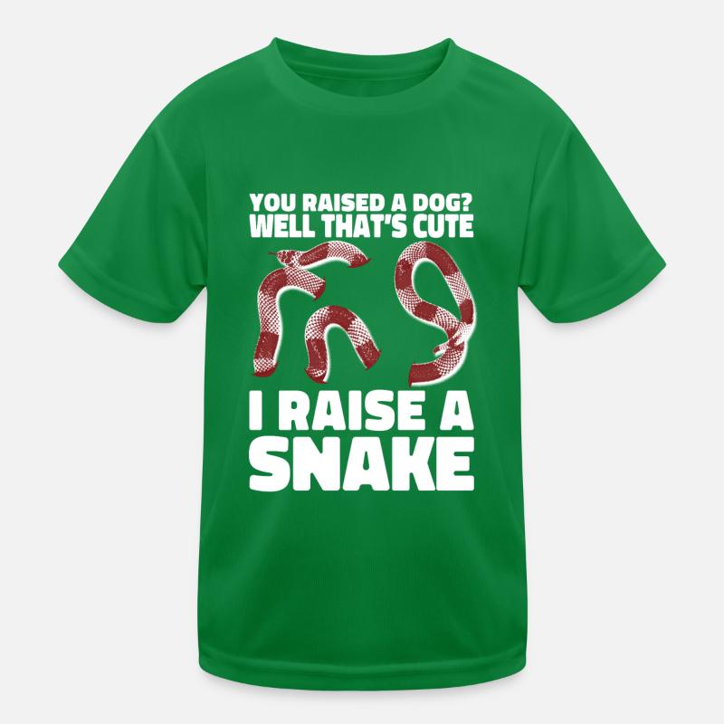 Serpent serpent Vous avez un chien? Puits T-shirt sport Enfant