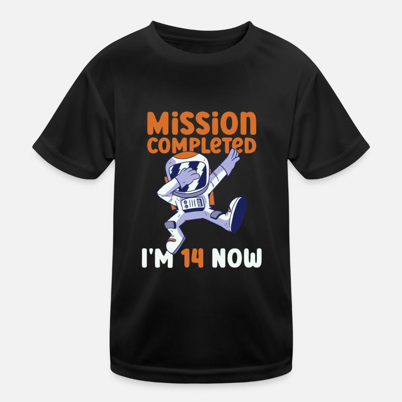 14e anniversaire astronaute 14 ans T-shirt sport Enfant