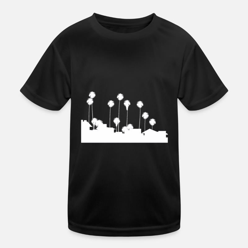 Palmen Kinder Funktions-T-Shirt