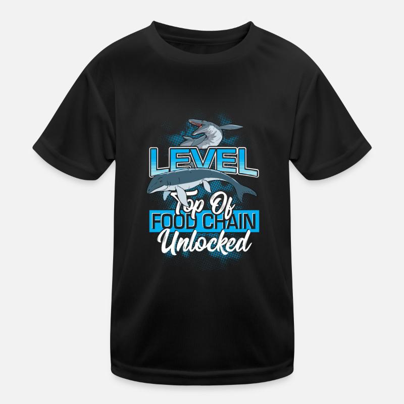 Marine Reptile Mosasaur Paleontology Kids Functional T-Shirt