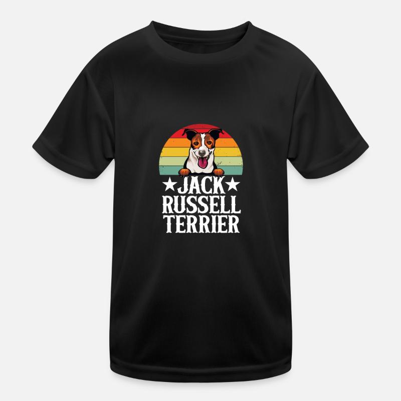 Jack Russell Terrier Hund Spruch Lustig Hunde Kinder Funktions-T-Shirt