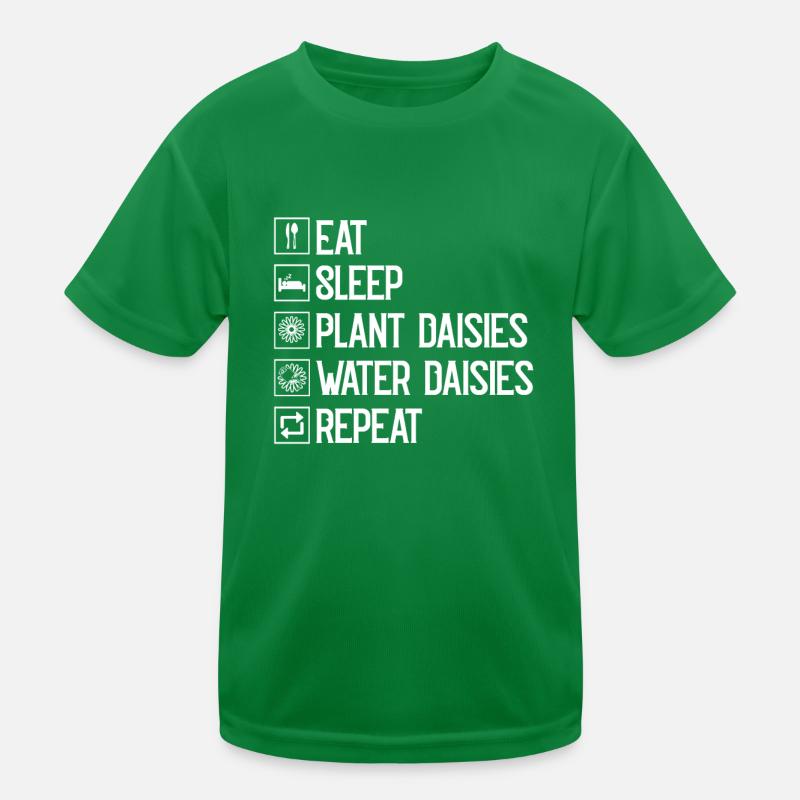 Hobbygärtner Garten Gärtner Gänseblume Kinder Funktions-T-Shirt