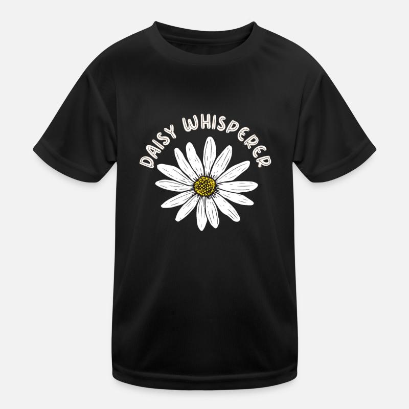 Hobbygärtner Garten Gärtner Gänseblume - Kinder Funktions-T-Shirt - Schwarz