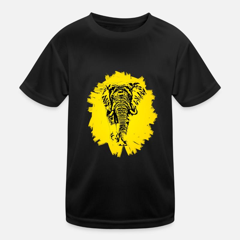 Elefant Kinder Funktions-T-Shirt