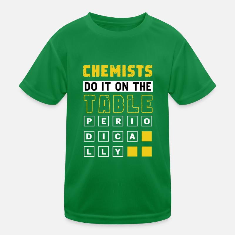 Chimistes scientifiques à intervalles réguliers T-shirt sport Enfant