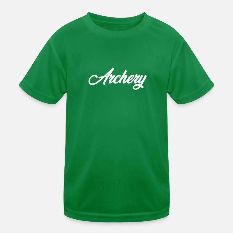 ARCHERY CURSIVE TEXT NOVELTY HOBBY Kids Functional T-Shirt