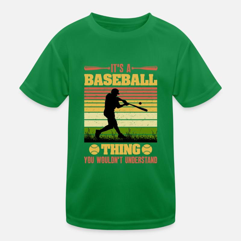 C’est un truc de baseball que vous ne comprendriez pas T-shirt sport Enfant