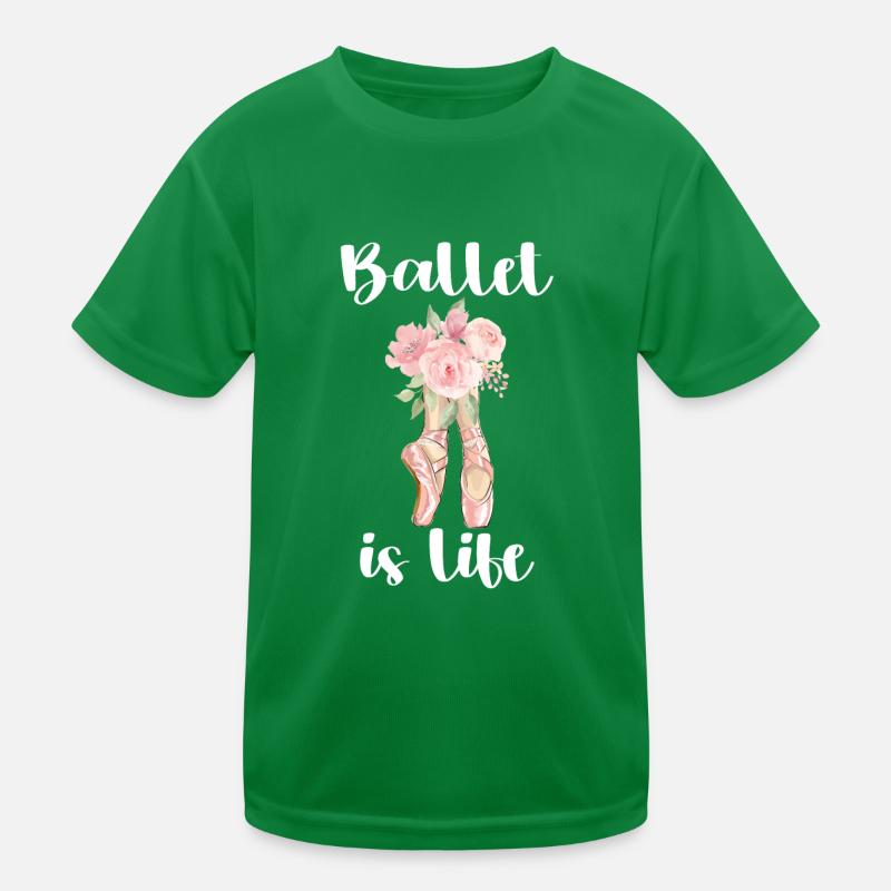 Ballet Dancer Gift Ballerina Ballet Dancer Kids Functional T-Shirt