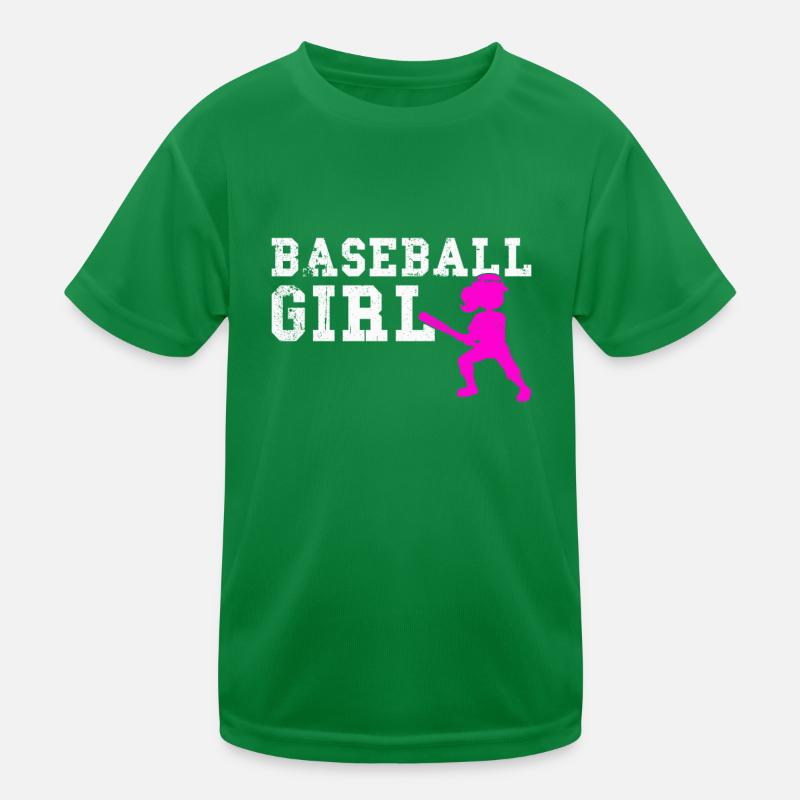 fille de baseball T-shirt sport Enfant