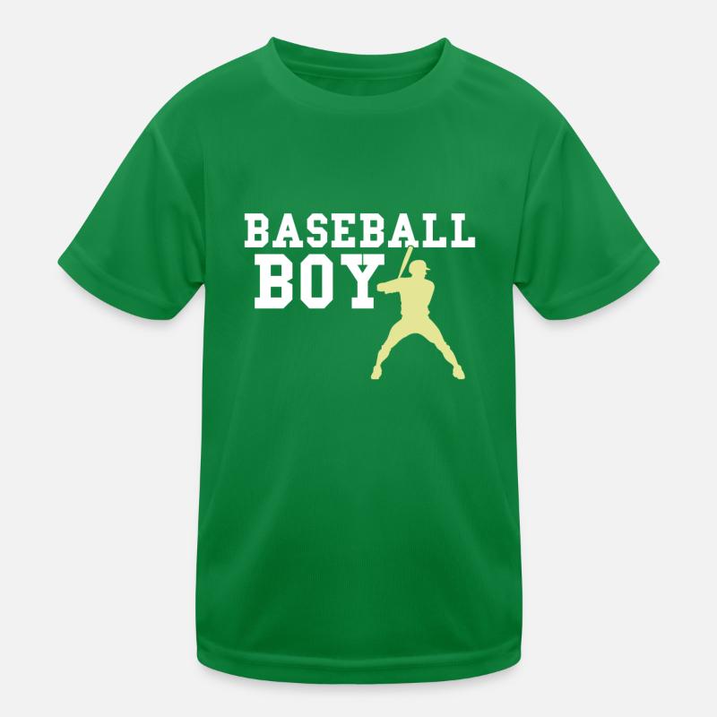 baseball boy Kids Functional T-Shirt