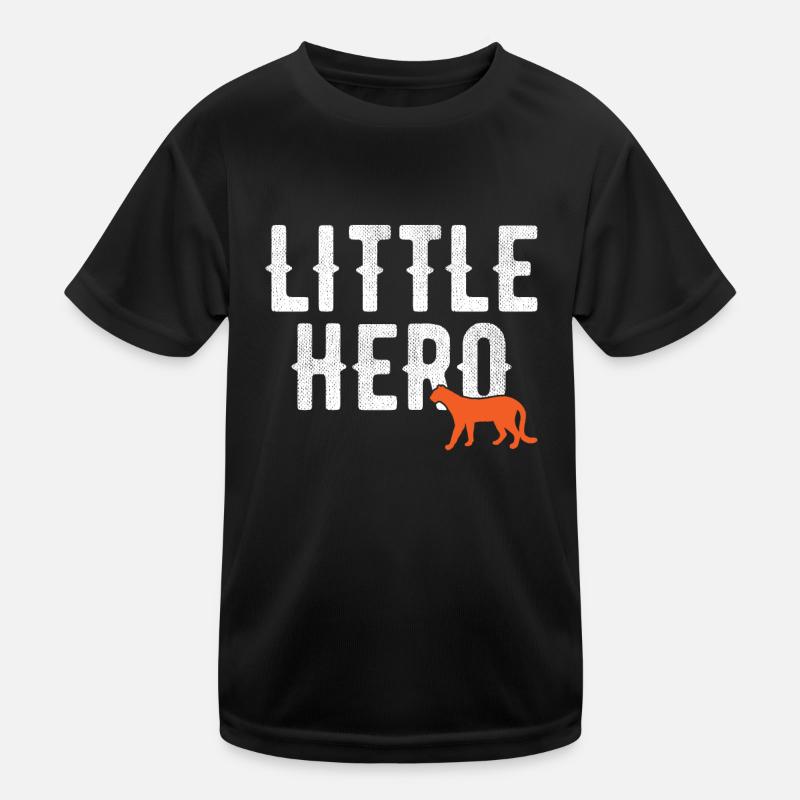 Petit héros - Mignon animal guépard T-shirt sport Enfant