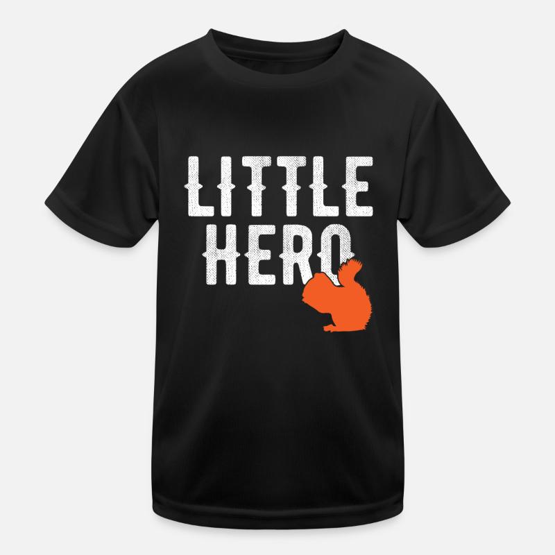 Petit héros - Mignon animal Chipmunk T-shirt sport Enfant
