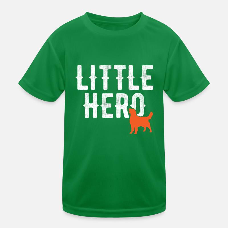 Little Hero - Chien mignon T-shirt sport Enfant