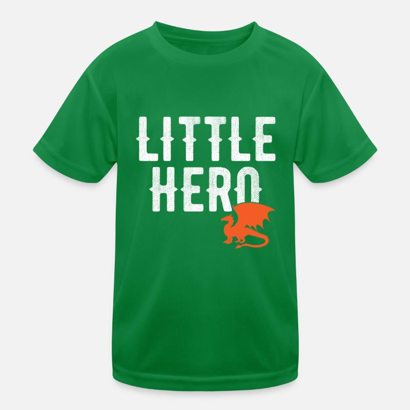 Kleiner Held - Süßer Tierdrache Kinder Funktions-T-Shirt