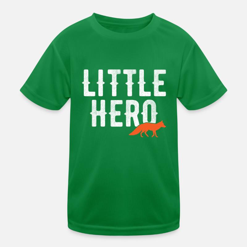 Kleiner Held - Niedlicher Tierfuchs Kinder Funktions-T-Shirt