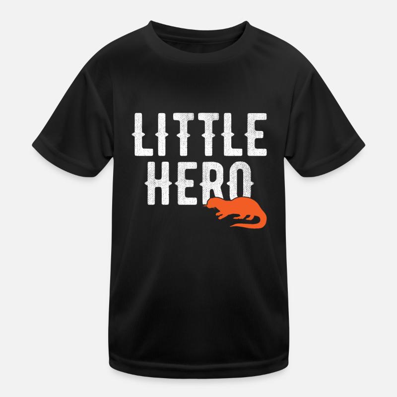 Kleiner Held - Süßer Tier Otter Kinder Funktions-T-Shirt