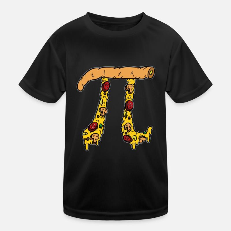 Pi zza Math Pizza-Fan Kinder Funktions-T-Shirt
