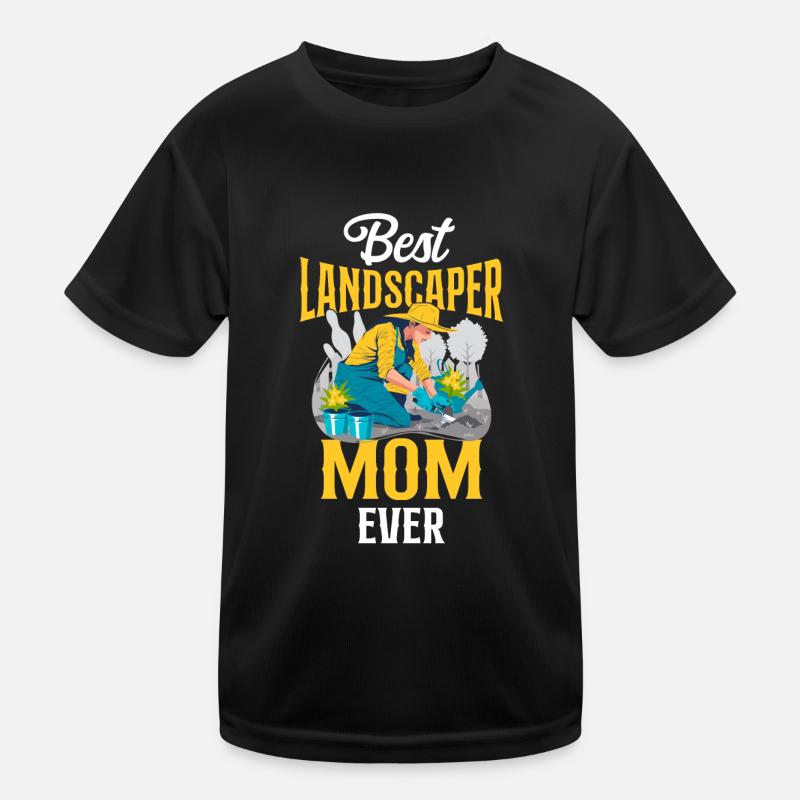 Landscaper Landscaping Landscape Kinder Funktions-T-Shirt