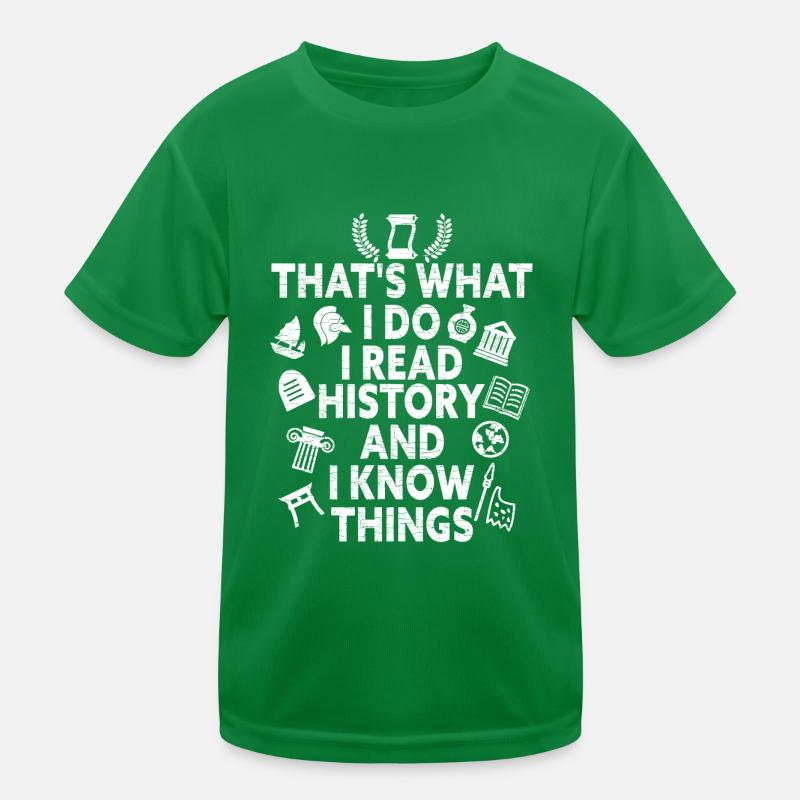 Geschichte Lehrer Kinder Funktions-T-Shirt