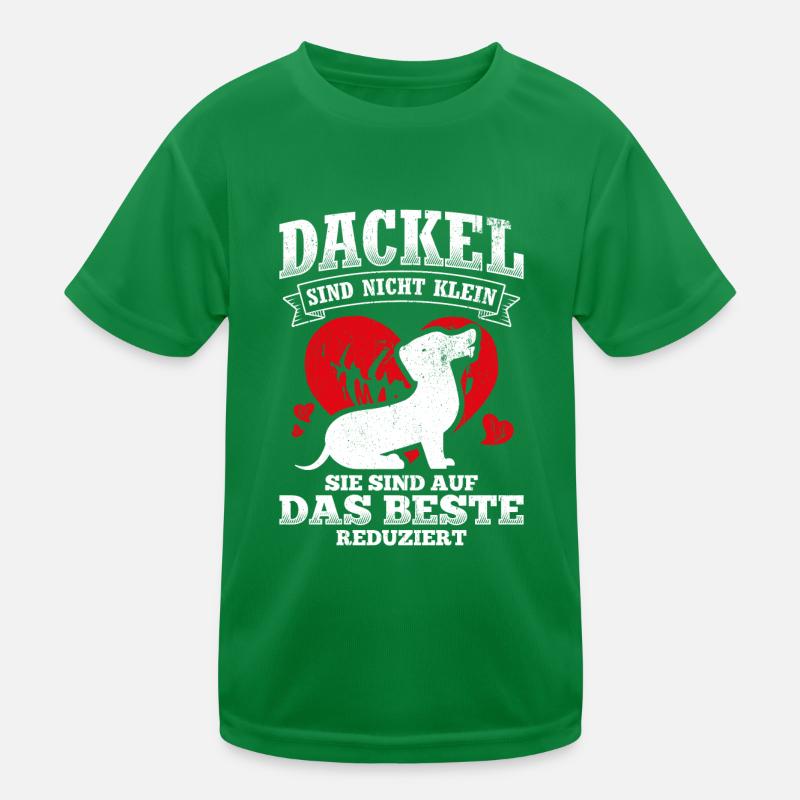 Dackel sind auf das Beste Reduziert Dackel Geschen Kinder Funktions-T-Shirt