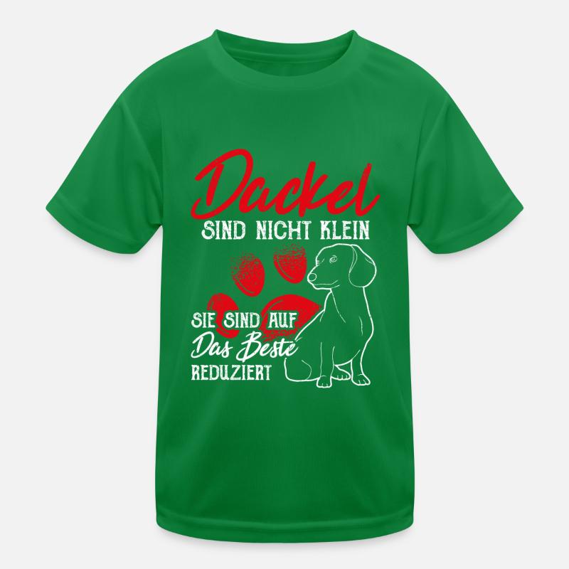 Dackel sind auf das Beste Reduziert Dackel Geschen Kinder Funktions-T-Shirt