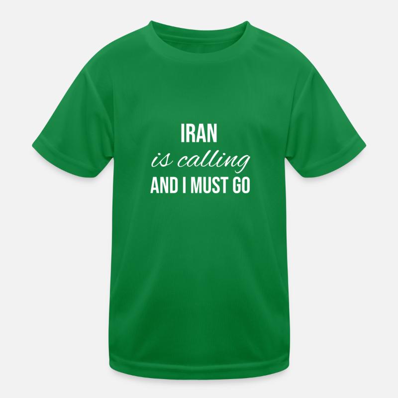 Iran Kinder Funktions-T-Shirt