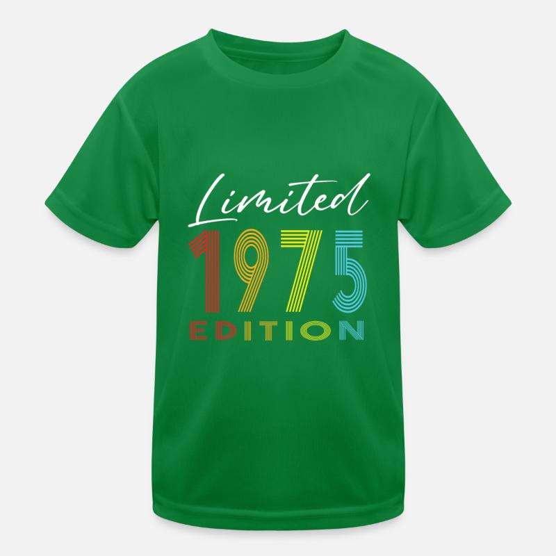 Édition limitée 1975 T-shirt sport Enfant