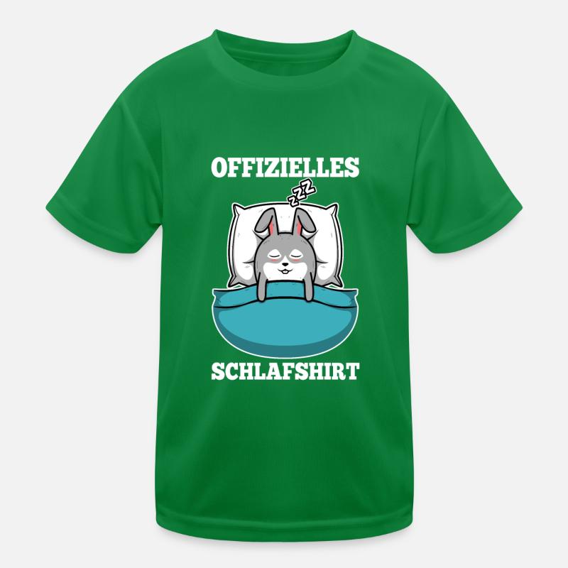 Offizielles schlafshirt Hase Kinder Funktions-T-Shirt