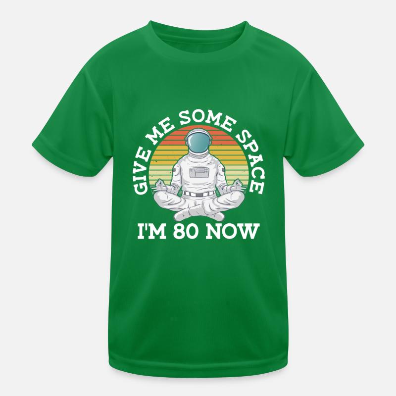 80e anniversaire Astronaute 80 ans d’espace T-shirt sport Enfant