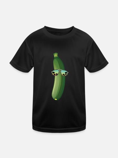 Lunettes de soleil Zucchini - T-shirt sport Enfant - noir