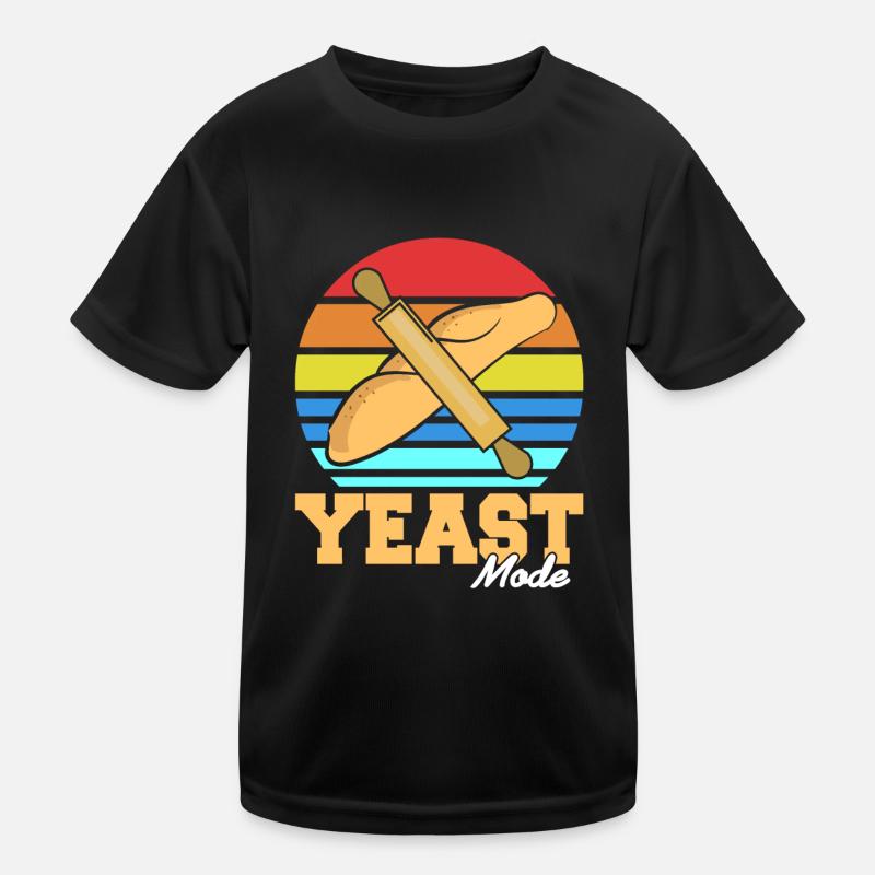 Yeast Mode Yeast Mode Bread Baker Kids Functional T-Shirt