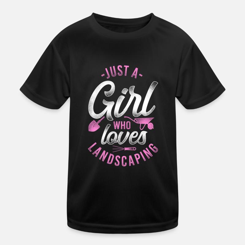 Landscaper Landscaping Landscape Kids Functional T-Shirt