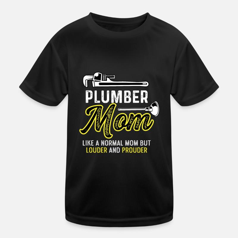 Louder and study. Dedicated Mother Gift Kids Functional T-Shirt